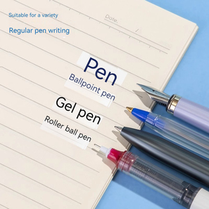 Ruban correcteur Deli VR137 bleu, 30m, pour étudiants, à pression, pour <span class=keywords><strong>correction</strong></span> de mots, remplaçable, idéal pour les étudiants - Product Image 5