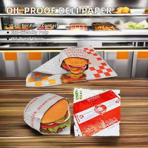 Papier d'aluminium de qualité supérieure pour restaurant, papier anti-graisse en nid d'abeille, similaire au papier kraft, pour hamburgers, gâteaux, revêtement de surface - Product Image 4
