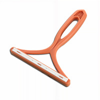 Brosse anti-poils pour animaux de compagnie, outil de nettoyage des tissus, grattoir en plastique pour poils de chat et de chien – Offre spéciale
