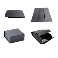 Boîte cadeau de luxe personnalisée, boîte en papier rigide pliable magnétique, revêtement UV, gaufrage, matériaux recyclés, certifiée ISO9001