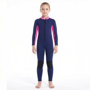 Traje de <span class=keywords><strong>Neopreno</strong></span> de 2mm para Bebés Niñas, Mangas Largas y Piernas Largas, para <span class=keywords><strong>Surf</strong></span>, Buceo y Snorkel - Product Image 1