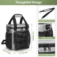 Sac isotherme souple anti-fuite pour chariot de golf, sac de transport isolé pour chariot de golf, sac à bandoulière pour poitrine
