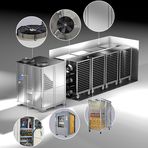 Secador Industrial de Frutas y Verduras de 1500 Kg, Horno Deshidratador de Alimentos, Máquina para Secar Pescado Salado - Product Image 3