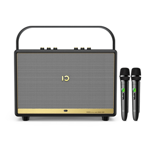 Home Decoration 120W High Fidelity Ultra Loud <b>Speaker</b> With Two Cordless Microphones Home Decoration <b>Speaker</b> - Product Image 1