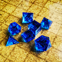 Bescon – jeu de 7 dés DND à bords tranchants, jeu de dés D & D polyédriques à bords tranchants pour jeux de rôle