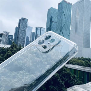 Funda de teléfono de lujo transparente a prueba de golpes para Xiaomi 12/12 <span class=keywords><strong>Pro</strong></span> y <span class=keywords><strong>Mi</strong></span> 13/13 <span class=keywords><strong>Pro</strong></span>, funda de teléfono transparente inalámbrica con protección de lente de cámara - Product Image 2