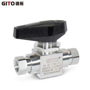 Válvula de Bola Manual de Alta Presión Tipo Trunnion de 6000 PSI para Gasolineras, Personalizable OEM - Product Image 4