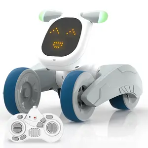 Remote Control Robotic Puppy Dance Sing Technology Pet Dog Support Programming Recording Ai Rc Robot Dog With Rechargeable