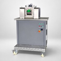 Machine de granulation de plastique, mini moulin à deux rouleaux de bureau, rouleaux de 80 mm, mélangeur de composés PE PP PVC, granulation de laboratoire, CE ISO