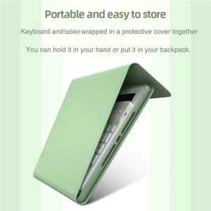 Funda Protectora con Teclado Inalámbrico 2025 para Tablet <span class=keywords><strong>Lenovo</strong></span> <span class=keywords><strong>Tab</strong></span> <span class=keywords><strong>M10</strong></span> <span class=keywords><strong>Plus</strong></span> 3ra Gen TB-125FU /128FU 10.6\", con Soporte - Product Image 3