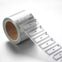 Étiquettes de bibliothèque d'approvisionnement d'usine 13.56Mhz 50*50mm étiquette en papier étiquette Rfid autocollant de gestion de livres