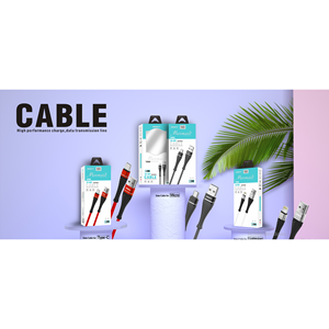 Câble de données USB-C noir ST-001 de 1 mètre avec fonction de charge rapide - Product Image 2