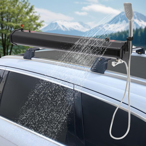 Réservoir <span class=keywords><strong>d</strong></span>'<span class=keywords><strong>eau</strong></span> sous pression 30L, douche de toit en aluminium pour véhicules tout-terrain, douche de <span class=keywords><strong>camping</strong></span> avec tuyau de pulvérisation - Product Image 2