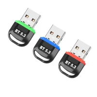 Adaptateur USB sans fil longue portée 20M BT 5.3, modèle RTL804 pour PC WIN10/11, pilote gratuit