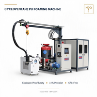 Máquina Automática de Inyección de Espuma de Poliuretano de Alta Presión, Eficiente Procesamiento de Espuma PU, Motor Principal, Bomba PLC de Alta Precisión