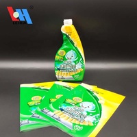 Manchons thermorétractables en PVC imprimés pour étiquettes de bouteilles de détergent et de nettoyant corporel