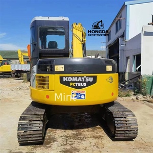 Excavatrice d'occasion Komatsu Pc78 Excavatrice hydraulique sur chenilles Original japonais Excellente performance à vendre - Product Image 3