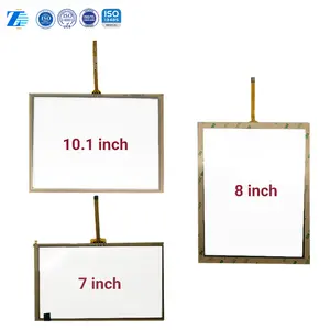 Tùy chỉnh 4 5 dây pcap Overlay kit điều khiển thông minh điện trở 4-dây tương tác HMI LCD cảm ứng điện trở bảng điều chỉnh màn hình cảm ứng