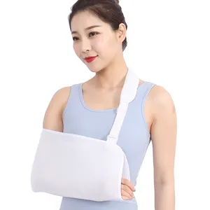 OEM ODM alta qualidade custom made suporte ortopédico produtos cor branca braço sling ombro cinta