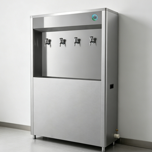 Distributeur d'eau chaude et froide autonome en acier inoxydable grande capacité à 4 robinets pour usage domestique, hôtelier et extérieur, eau chaude instantanée - Product Image 4