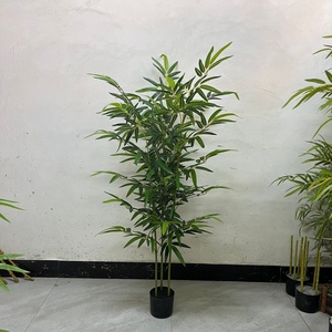 Bonsaï artificiel <span class=keywords><strong>en</strong></span> bambou <span class=keywords><strong>main</strong></span> <span class=keywords><strong>de</strong></span> <span class=keywords><strong>Bouddha</strong></span>, <span class=keywords><strong>plante</strong></span> <span class=keywords><strong>en</strong></span> <span class=keywords><strong>pot</strong></span> hautement réaliste, style chinois, plantes d'intérieur écologiques - Product Image 1
