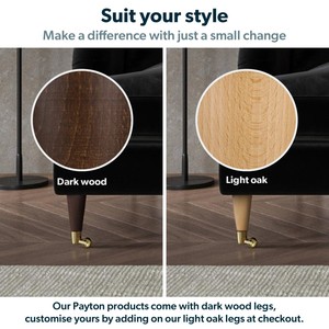 Sofá Modular de Tela de Lujo Moderno de Alta Gama con Diseño Plegable, Estructura de Madera, 3 Plazas para Sala de Estar - Product Image 6