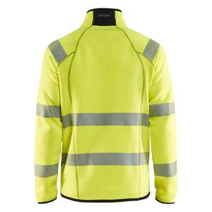 BLAKLADER-Veste tricotée haute visibilité 492221203300S Jaune-EAN 7330509585924 HI-VIS WORKWEAR - Product Image 3