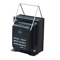 Transformador Monofásico TC-1500 de 1500W, 110V/220V, Elevador y Reductor de Voltaje con Bobina Toroidal, 80% de Eficiencia para Uso Doméstico