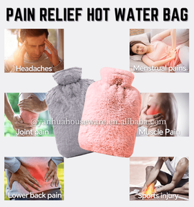 Fabricant populaire hiver plus chaud chaleur réutilisable sac d'eau chaude froide soulagement de la douleur <span class=keywords><strong>bouillotte</strong></span> avec couvercle - Product Image 2