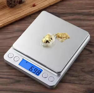 Thép không gỉ nhà bếp quy mô vớ<span class=keywords><strong>i</strong></span> màn hình LCD hiển thị 500g/300g/200g Công suất 0.1g Độ chính xác OEM/ODM hỗ trợ thực phẩm Trọng lượng đo lường - Product Image 3