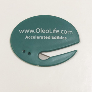 Oval <b>Plastic</b> <b>Letter</b> Opener Safety Knife Paper Cutter Manual For Opening <b>Letters</b> - Product Image 2