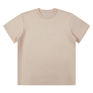 Camiseta de Algodón Grueso y Transpirable de 300g para <span class=keywords><strong>Hombre</strong></span>, Cuello Redondo, Manga Corta, Estilo Básico, <span class=keywords><strong>Camisetas</strong></span> Modernas - Product Image 5