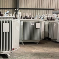 Transformateur de puissance triphasé immergé dans l'huile YongHui 30KVA-1600KVA, bobines entièrement en cuivre, entrée 35kV, haute efficacité