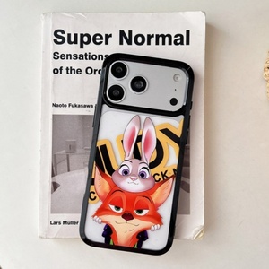 เคสโทรศัพท์ใสลายการ์ตูนอนิเมะ จูดี้ กระต่ายจอมแก่น น่ารัก แมว KT สำหรับ iPhone 11 12 pro max 13 15 16 17 Air  อะคริลิค ป้องกัน - Product Image 4