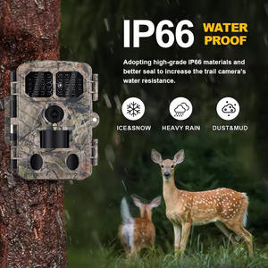 Caméra <span class=keywords><strong>de</strong></span> surveillance extérieure T680W IP66 étanche, CMOS 130° grand angle, 4K 30FPS, portée 100m, WiFi pour la surveillance infrarouge <span class=keywords><strong>de</strong></span> la faune - Product Image 4