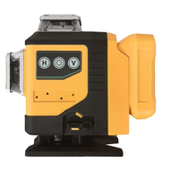 Niveau laser faisceau jaune-vert avec 2 batteries, télécommande, trépied et mallette de transport pour la pose de carrelage mural et la construction – Vente en gros OEM