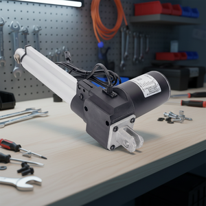 Actuador Lineal de Imán Permanente de CC con Escobillas de 2800 RPM y 6000N, 24V, IP43, con Control para Equipos Médicos y Geriátricos - Product Image 1