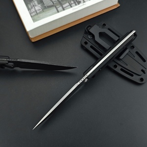 Cuchillo de camping fijo con mango completo Ker shaw STEPPE 2048 ECD para exteriores, montañismo y supervivencia, con funda portátil de fibra de nailon OEM - Product Image 4