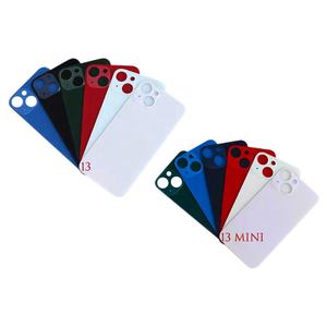 Remplacement de fenêtre arrière grand trou pour <span class=keywords><strong>iPhone</strong></span> <span class=keywords><strong>13</strong></span> Mini <span class=keywords><strong>13</strong></span> <span class=keywords><strong>Pro</strong></span> <span class=keywords><strong>Max</strong></span> porte de couverture de batterie de panneau de verre arrière - Product Image 1