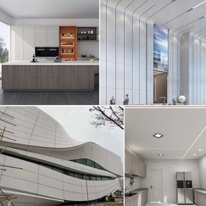 Tấm lõi tổ ong nhôm nhẹ, cường độ cao, độ dày tùy chỉnh 1220x2440mm, tấm trang trí với giá cả cạnh tranh - Product Image 5