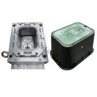 Quality Injection Plastic RECTANGULAR WATER METER VALVE BOX MOULD MOLD