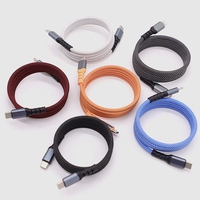 Venta al por mayor PD 60W magnético tipo C Cable cobre puro USB C a USB C Compatible con iPhone iPad MacBook para Samsung para Huawei