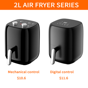 Friteuses à air compactes CE/GS 1000W 2L, mini friteuses à air <span class=keywords><strong>2</strong></span> litres, vente en gros - Product Image 4