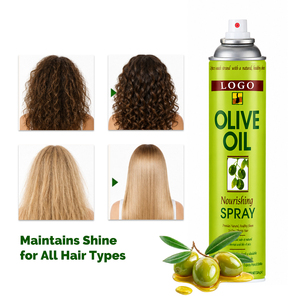 Olive Oil Hair Nourishing <b>Spray</b> Shine Anti Frizz <b>Moisturizing</b> Leave In <b>Spray</b> for All Hair Types Wholesale - Product Image 5