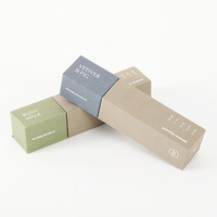 Boîtes à tiroirs coulissants simples et personnalisables avec papier artistique et revêtement UV pour l'emballage de cosmétiques et de bijoux