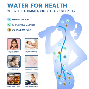 Wopin mới nhất nồng độ cao Hydro chai nước pem điện phân Hydro công nghệ sản xuất cho hộ gia đình sử dụng ngoài trời - Product Image 4