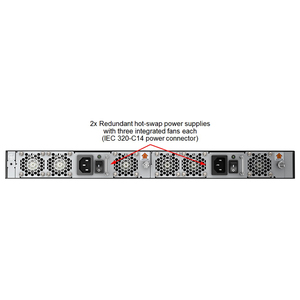 DB720S 56-port SAN Switch, 24 Ports Activated, With 24x 32Gb Shortwave Optical Modules <b>Think</b> System DB720S <b>Think</b> System DB720S D - Product Image 1
