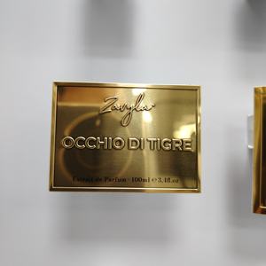 Vente d'usine, autocollant adhésif rectangulaire noir personnalisé pour flacon de parfum, étiquettes de vin, étiquettes pour emballages de boissons alcoolisées - Product Image 3