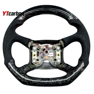 YTcarbon for Yukon Denali 99-02 Auto Parts Car <strong>Interior</strong> <strong>Accessories</strong> Modify Racing Style Custom Real Carbon Fiber Steering Wheel - Product Image 1