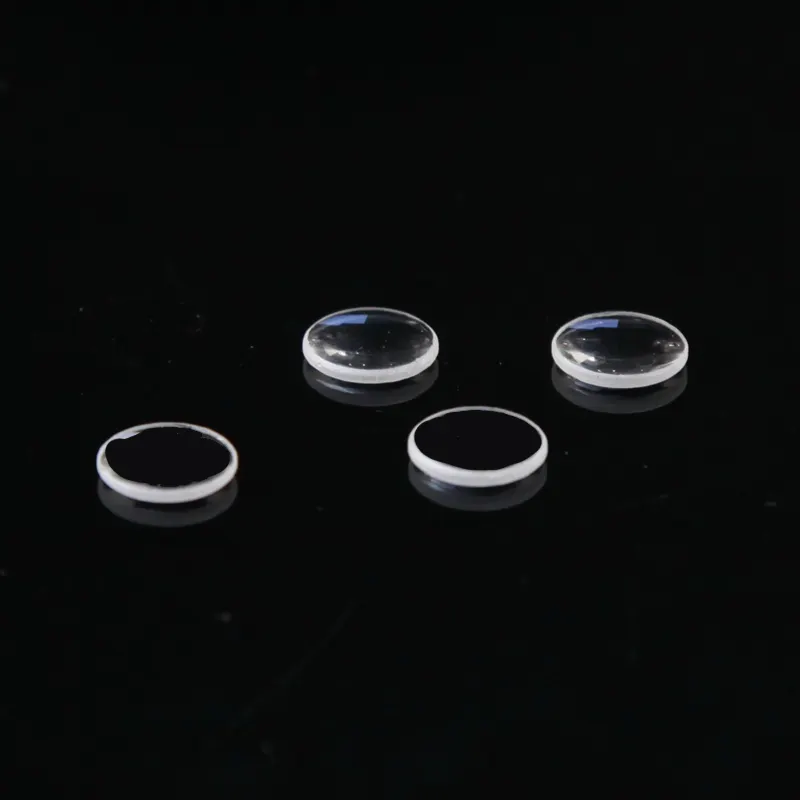 AR Coating H-K9L Optical Kaca N-BK7 Diameter bulat 12.7mm Plano lensa cembung